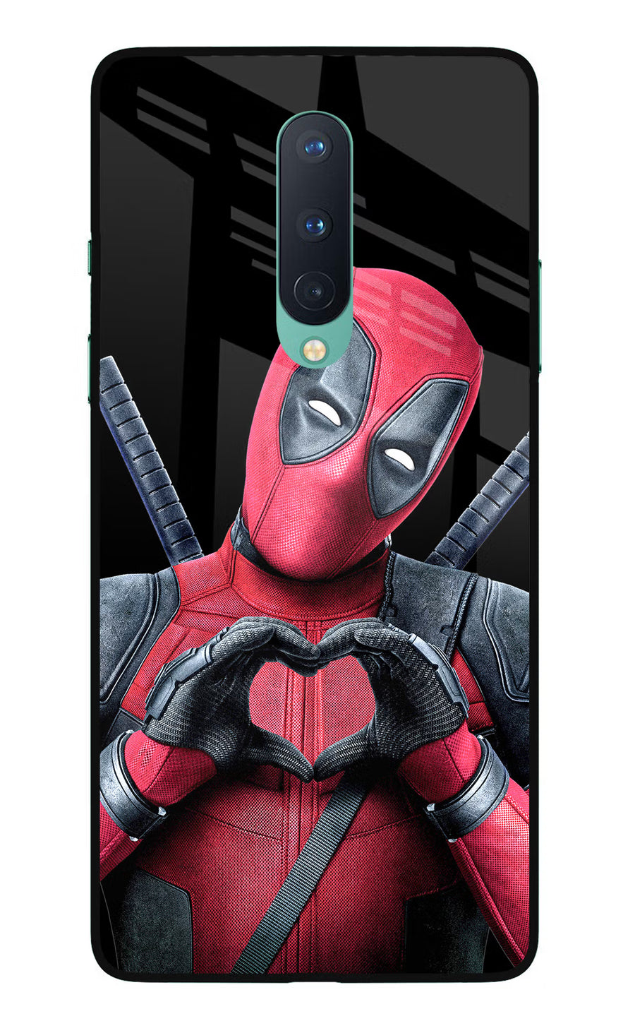 Deadpool Oneplus 8 Back Cover, Glass case