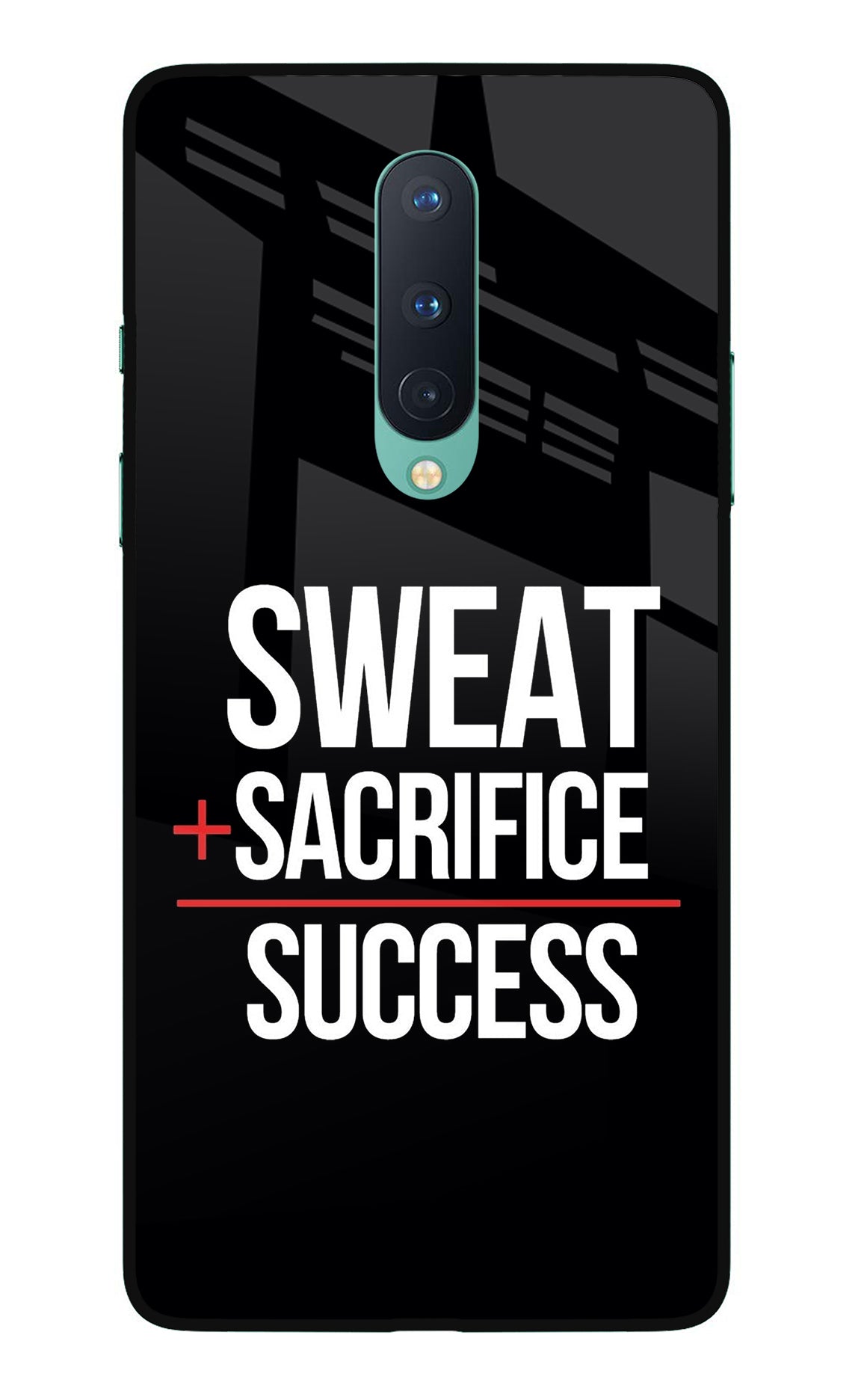 Sweat Sacrifice Success Oneplus 8 Back Cover