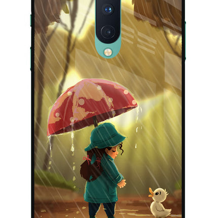 Rainy Day Oneplus 8 Glass Case
