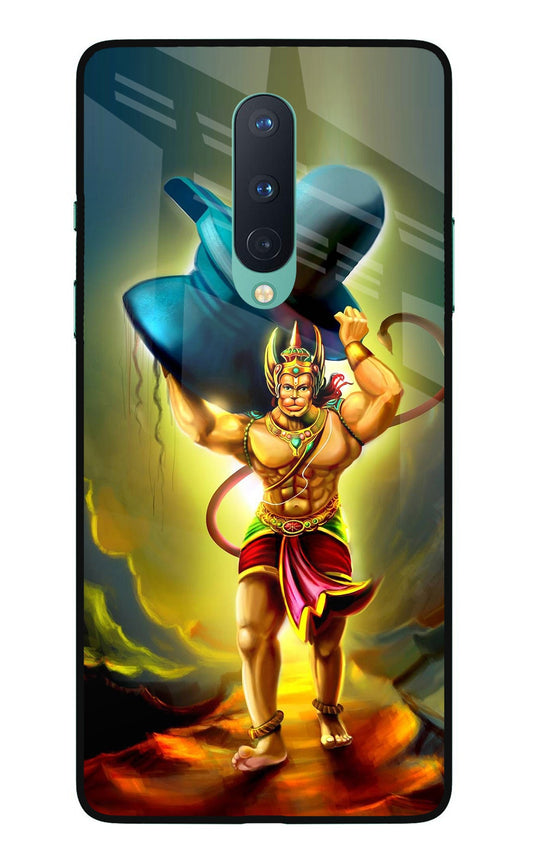Lord Hanuman Oneplus 8 Glass Case