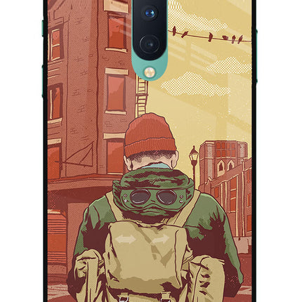 Adventurous Oneplus 8 Glass Case