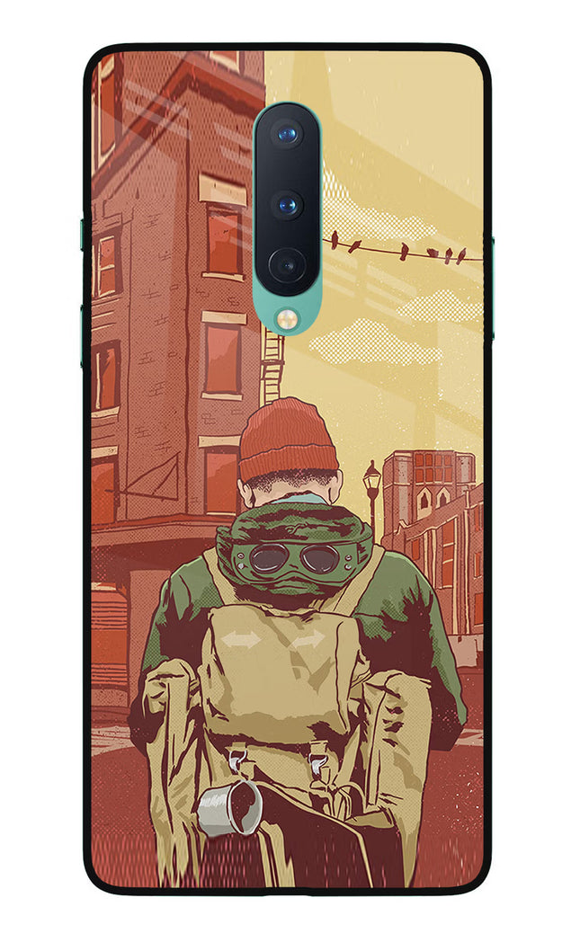 Adventurous Oneplus 8 Glass Case