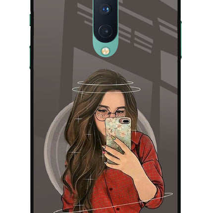 Selfie Queen Oneplus 8 Glass Case
