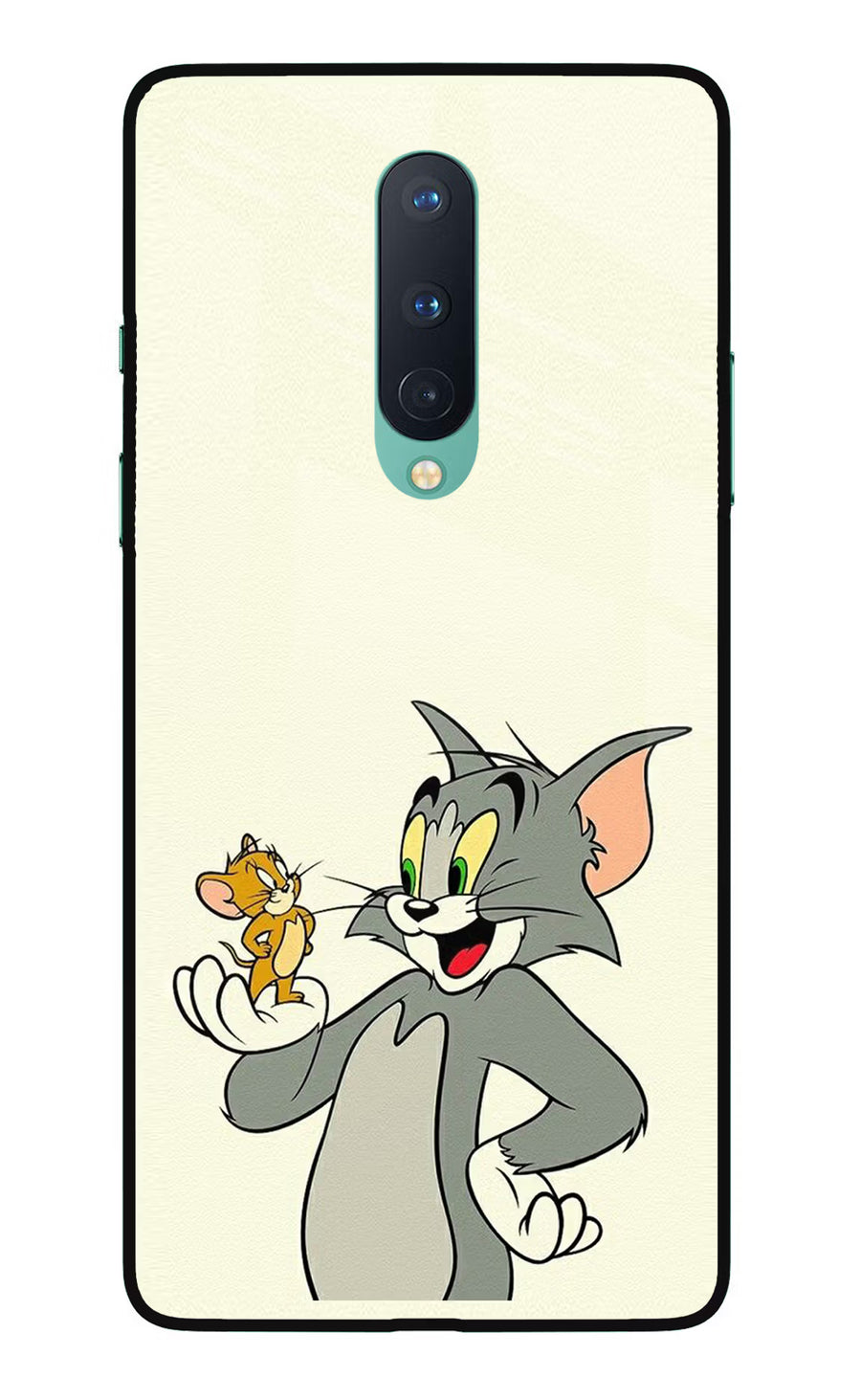 Tom & Jerry Oneplus 8 Back Cover, Glass case
