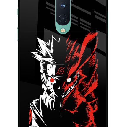 Naruto Two Face Oneplus 8 Glass Case