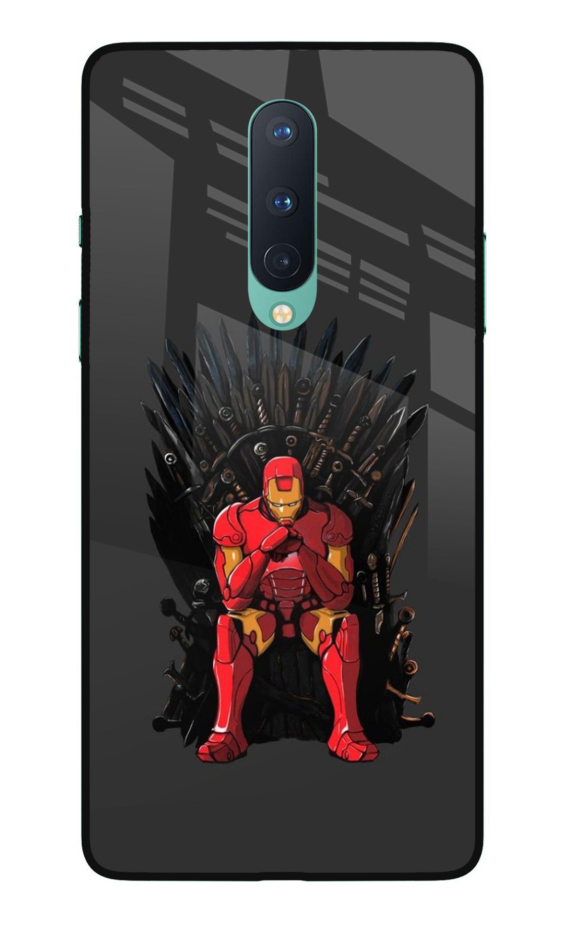 Ironman Throne Oneplus 8 Back Cover