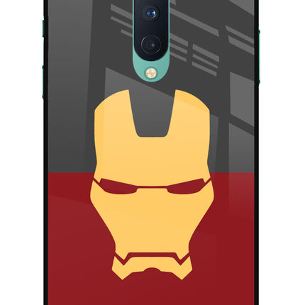 Ironman Oneplus 8 Glass Case