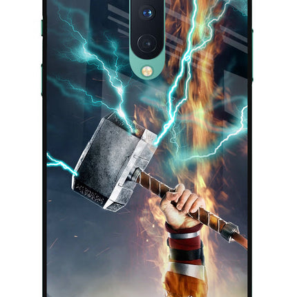 Thor Hammer Mjolnir Oneplus 8 Glass Case