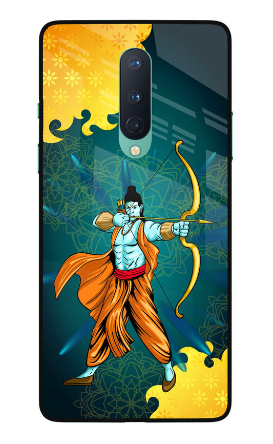 Lord Ram - 6 Oneplus 8 Glass Case