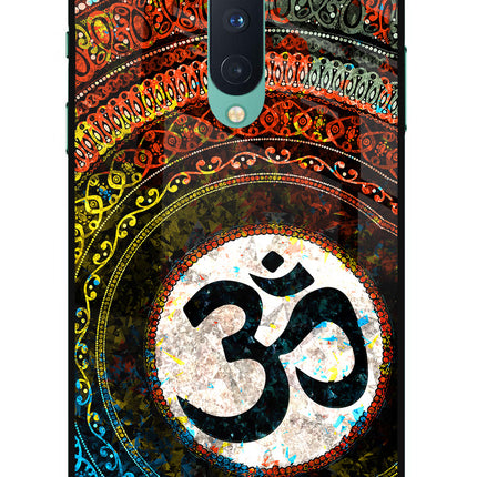 Om Cultural Oneplus 8 Glass Case