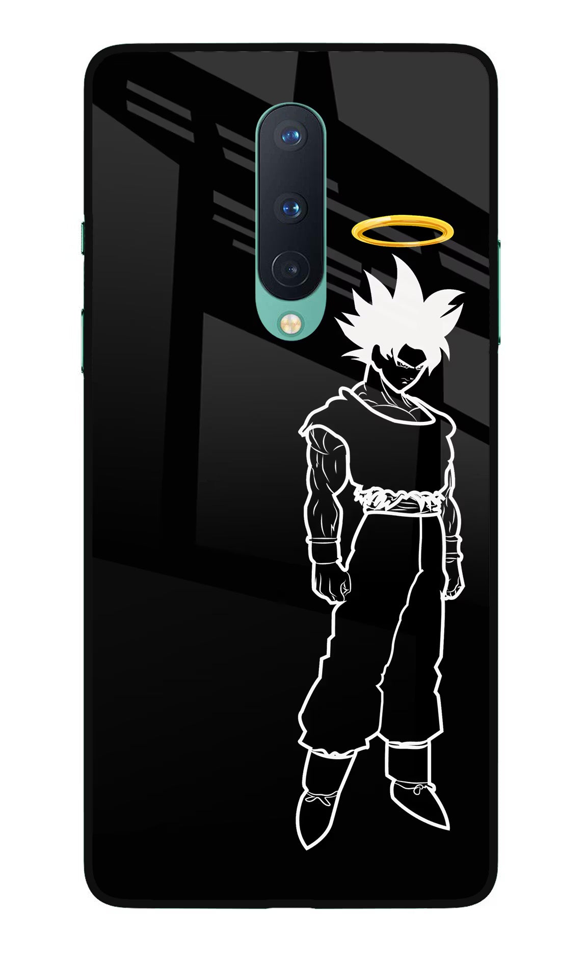 DBS Character Oneplus 8 Glass Case Back Cover by Casekaro