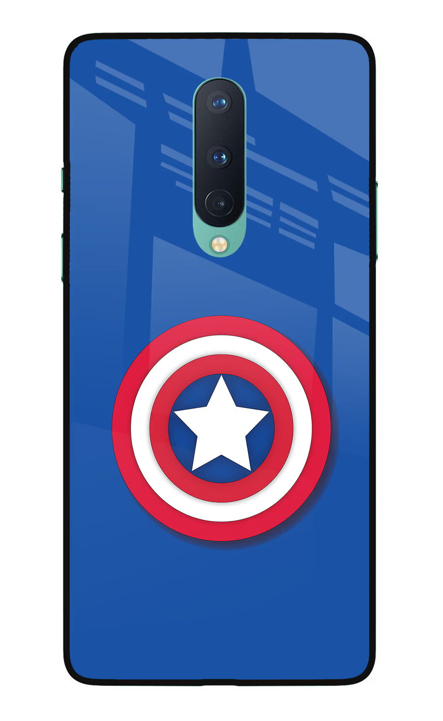 Shield Oneplus 8 Back Cover, Glass case