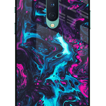 Abstract Oneplus 8 Glass Case