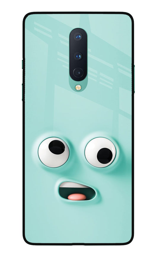 Funny Cartoon Oneplus 8 Glass Case