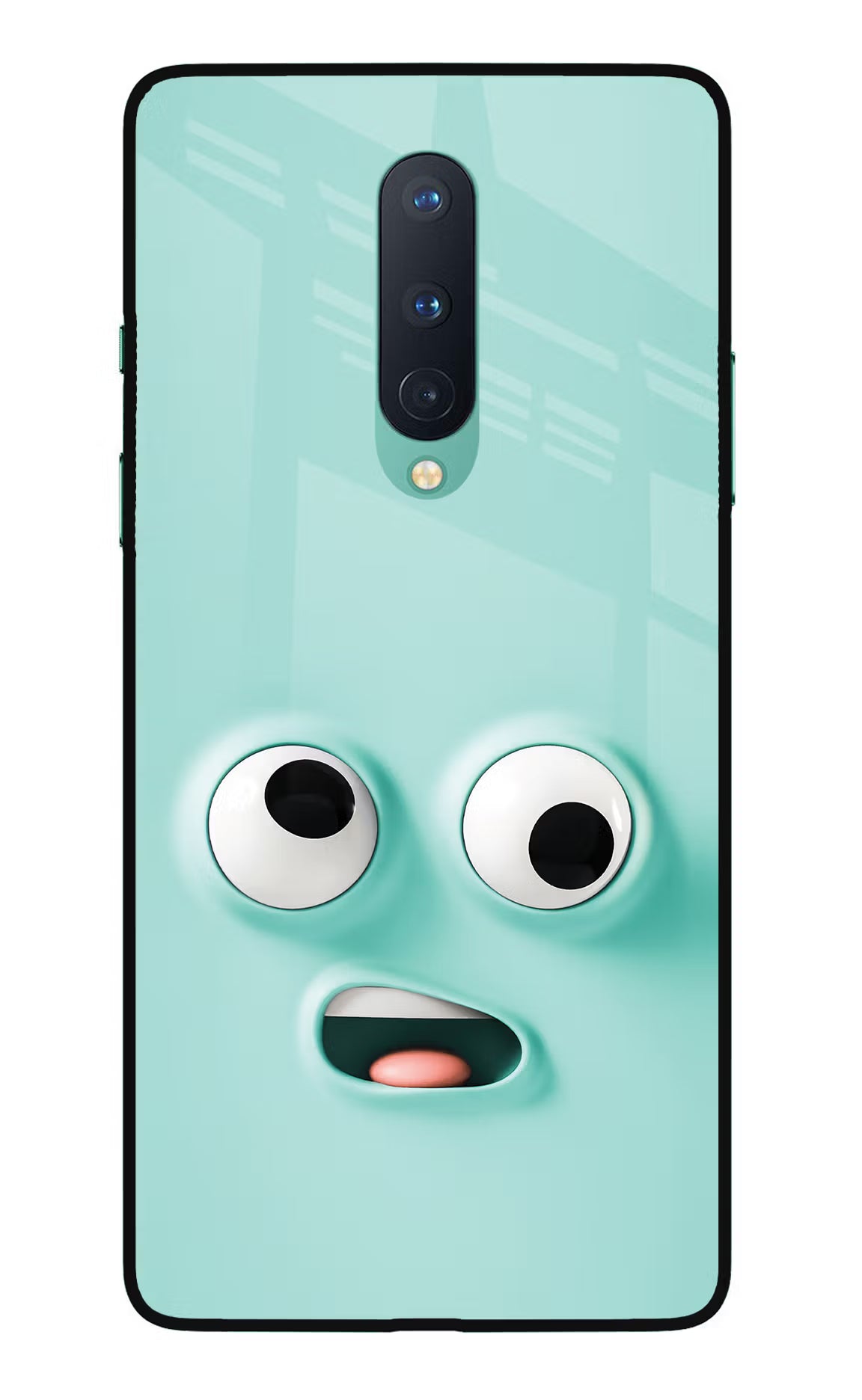 Funny Cartoon Oneplus 8 Glass Case Back Cover by Casekaro