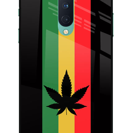 Weed Flag Oneplus 8 Glass Case