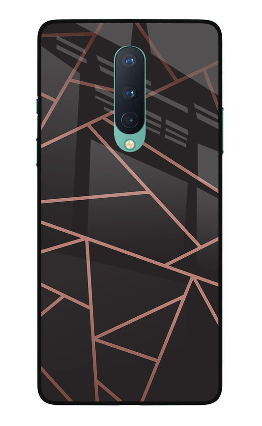 Geometric Pattern Oneplus 8 Glass Case