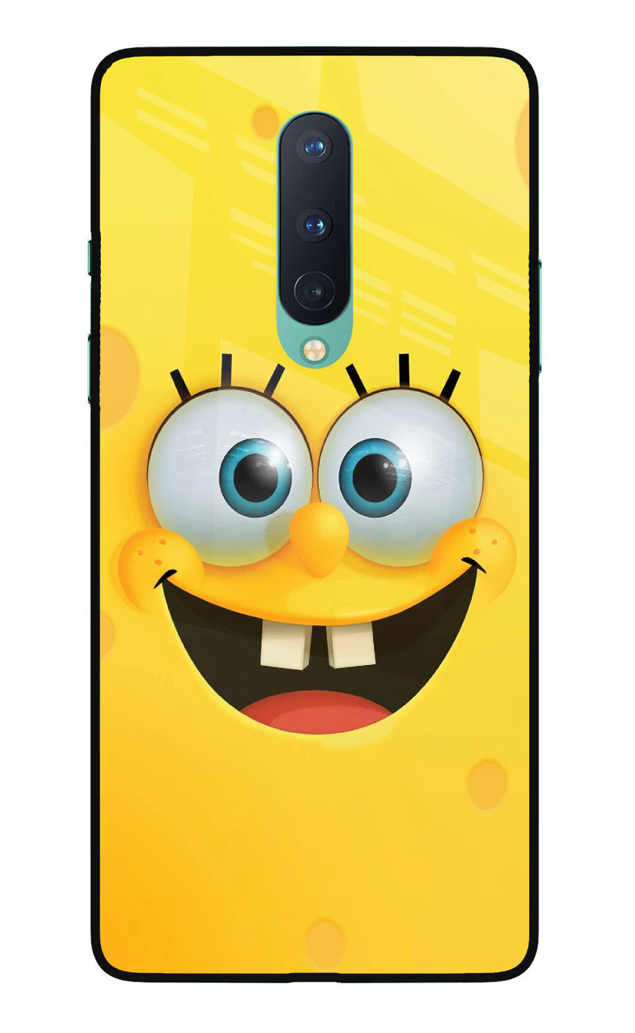 Sponge 1 Oneplus 8 Back Cover, Glass case