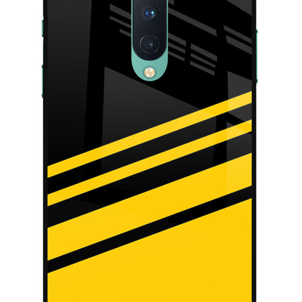 Yellow Shades Oneplus 8 Glass Case