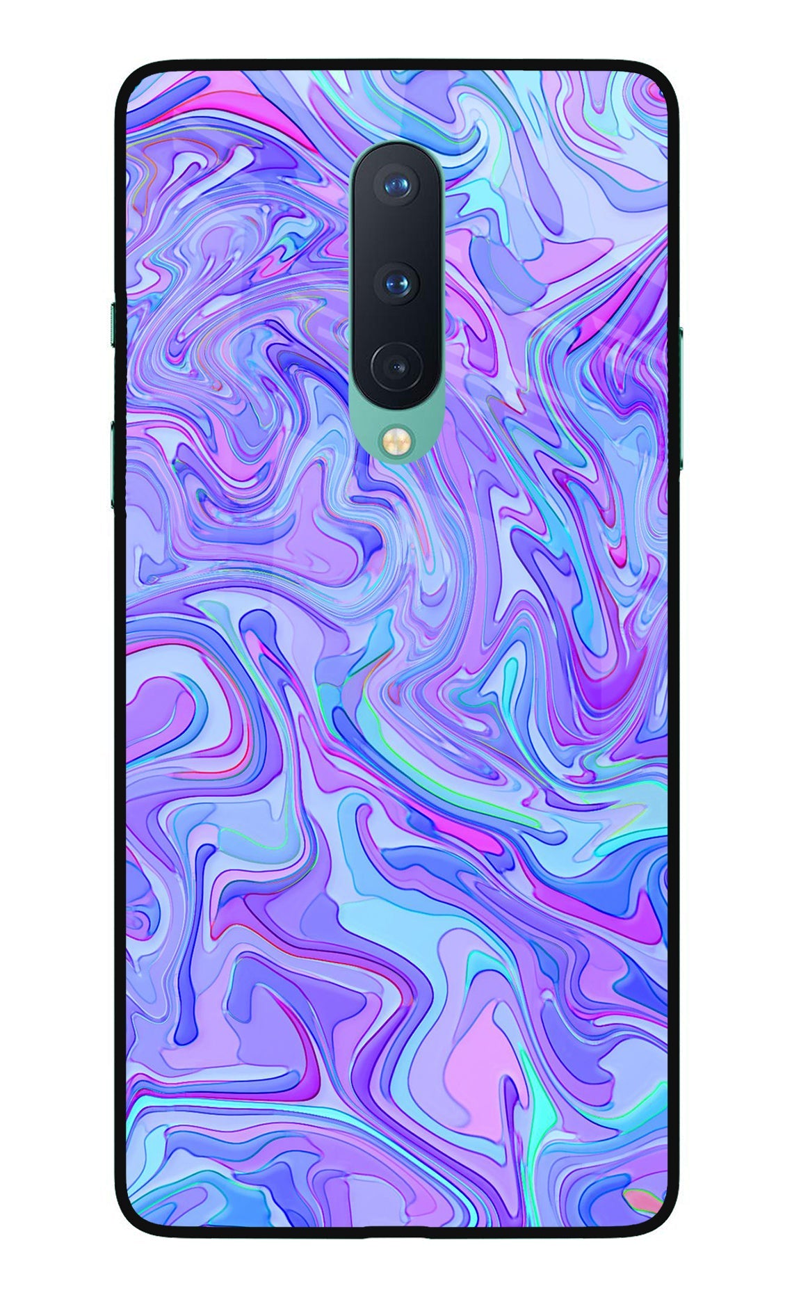 Glitter Oneplus 8 Glass Case