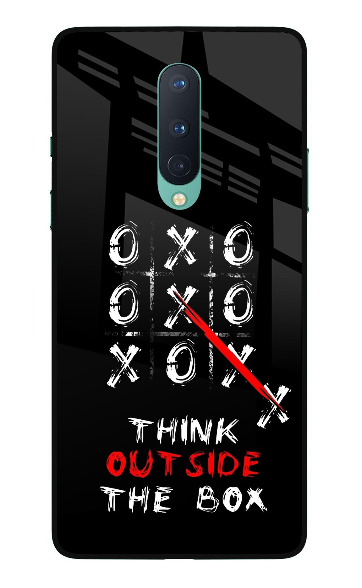 Think out of the BOX Oneplus 8 Back Cover