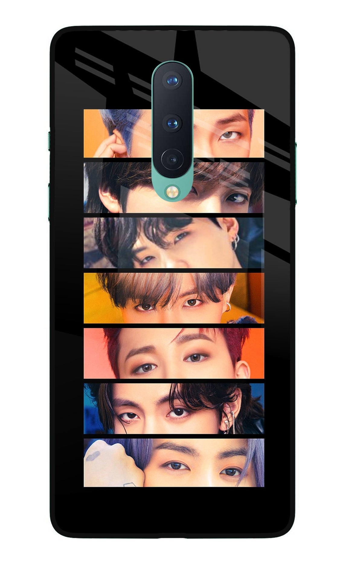 BTS Eyes Oneplus 8 Glass Case