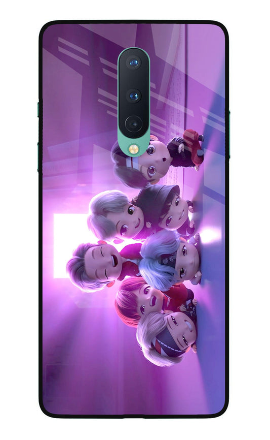 BTS Chibi Oneplus 8 Glass Case