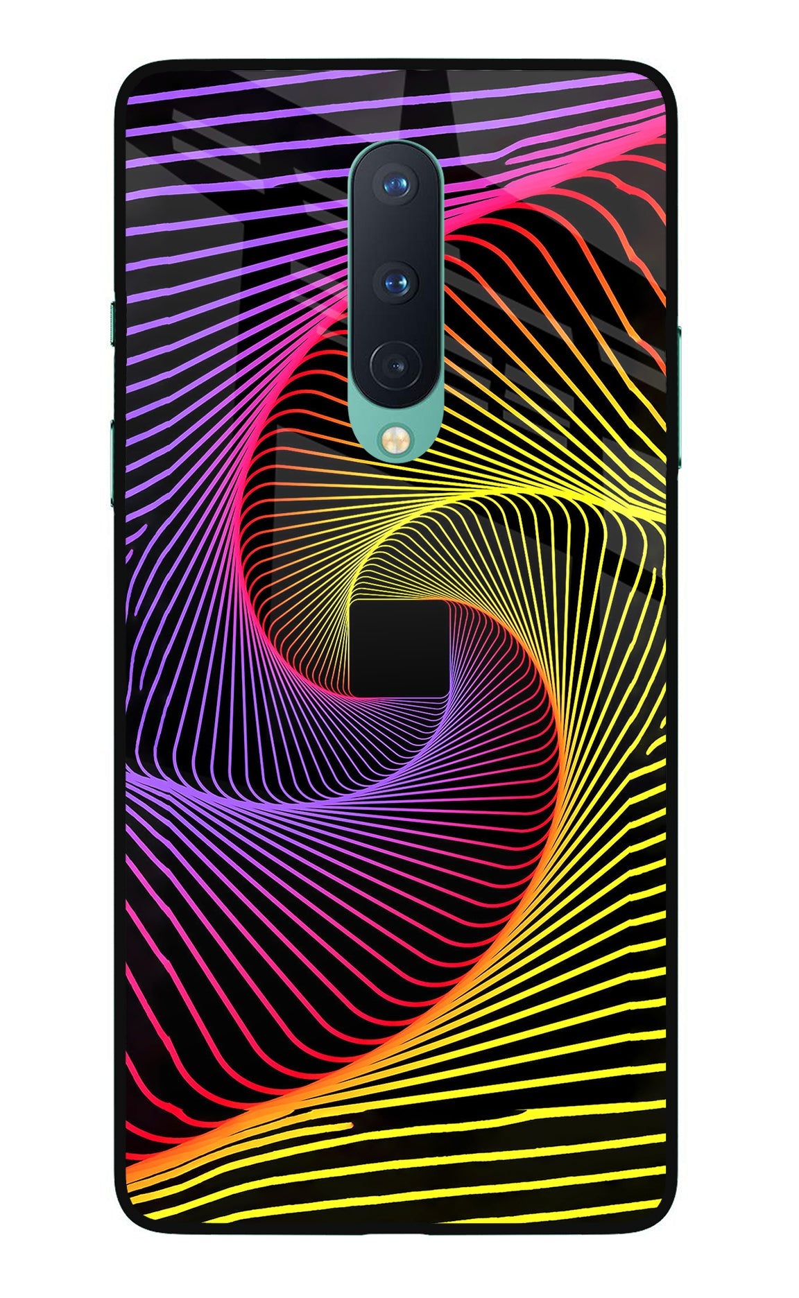 Colorful Strings Oneplus 8 Back Cover