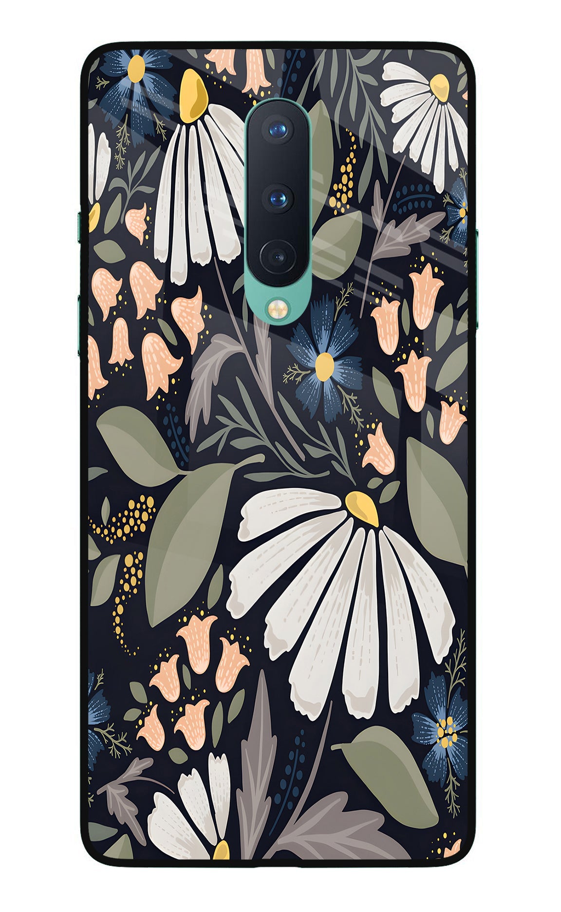 Flowers Art Oneplus 8 Back Cover