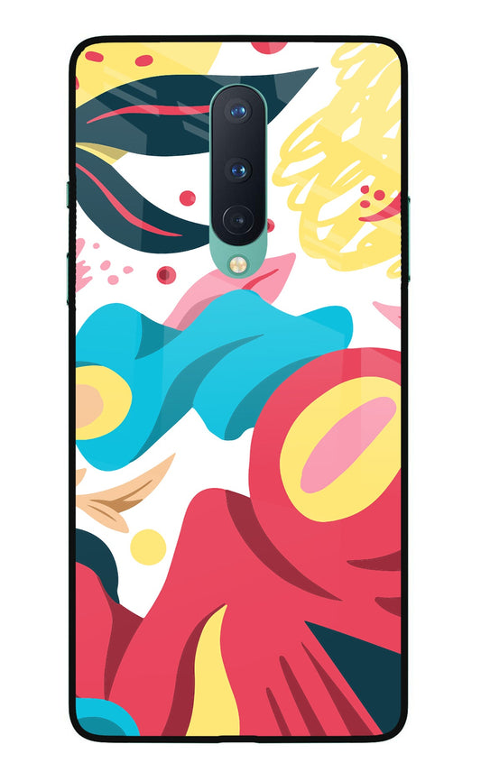 Trippy Art Oneplus 8 Glass Case