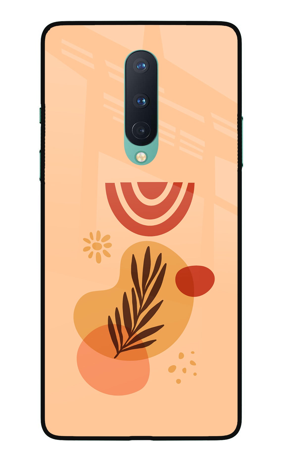 Bohemian Style Oneplus 8 Glass Case