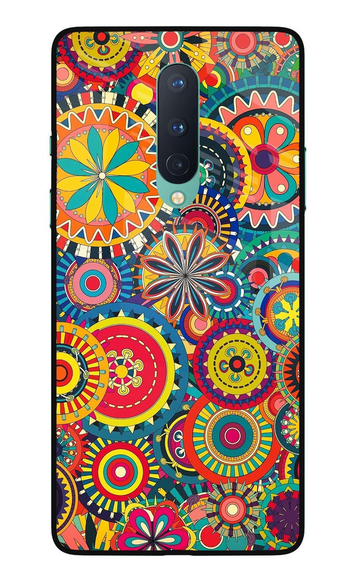 Gol Gol Art Oneplus 8 Glass Case Back Cover by Casekaro