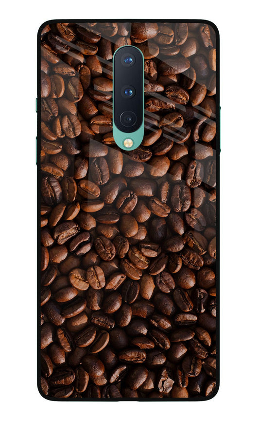 Coffee Beans Oneplus 8 Glass Case