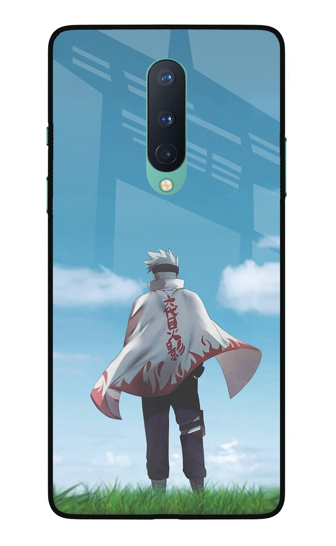 Kakashi Oneplus 8 Glass Case