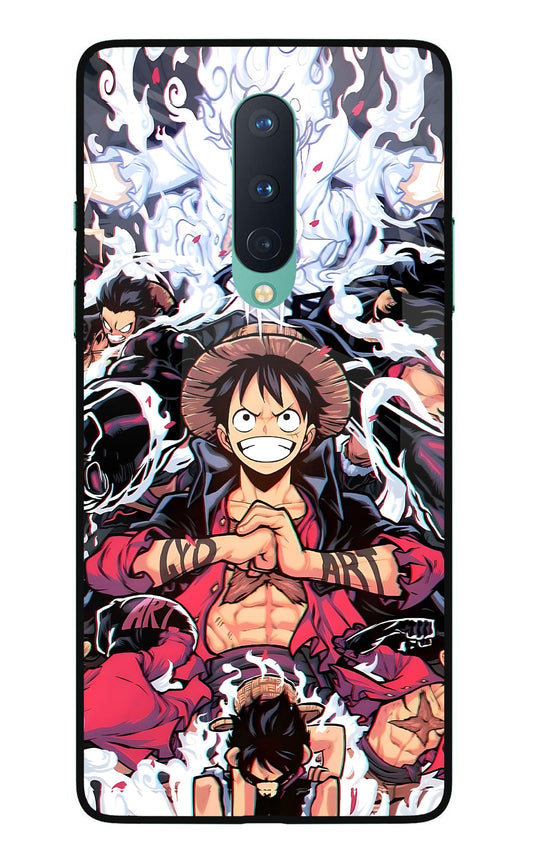 One Piece Anime Oneplus 8 Glass Case