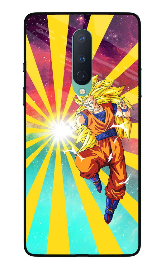 Goku Super Saiyan Oneplus 8 Glass Case