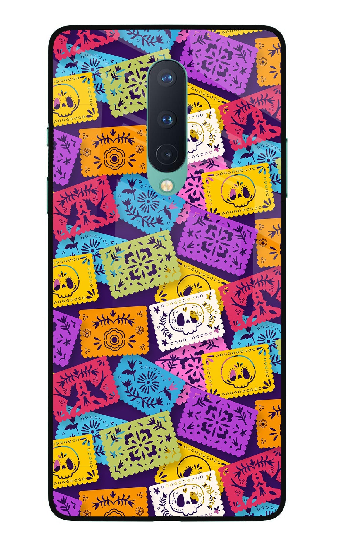 Mexican Pattern Oneplus 8 Glass Case