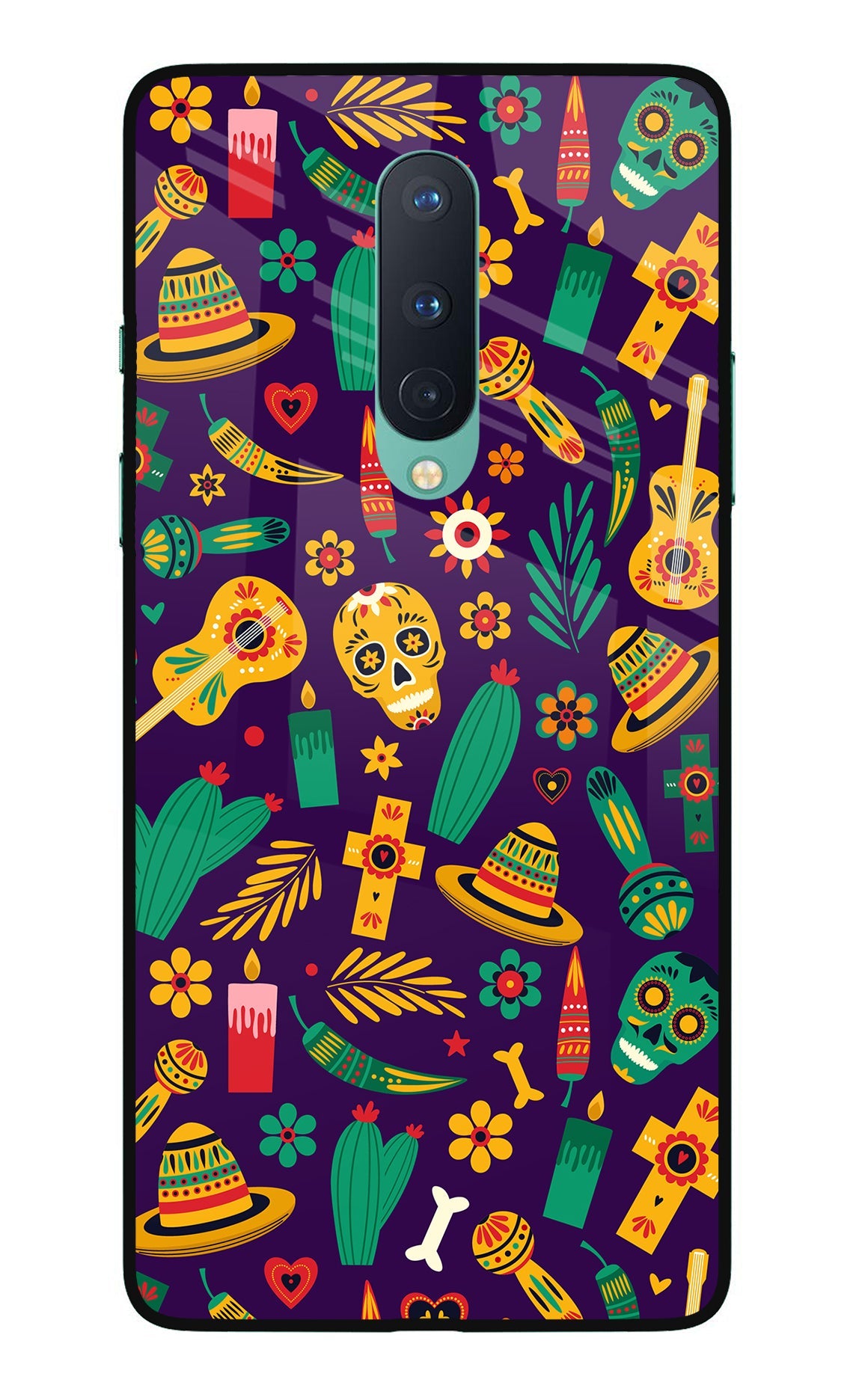 Mexican Artwork Oneplus 8 Back Cover