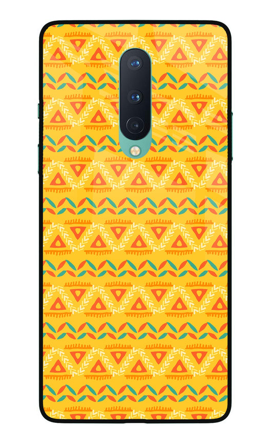 Tribal Pattern Oneplus 8 Glass Case