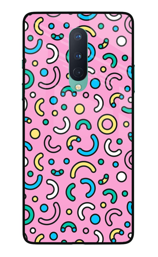 Memphis Design Oneplus 8 Glass Case