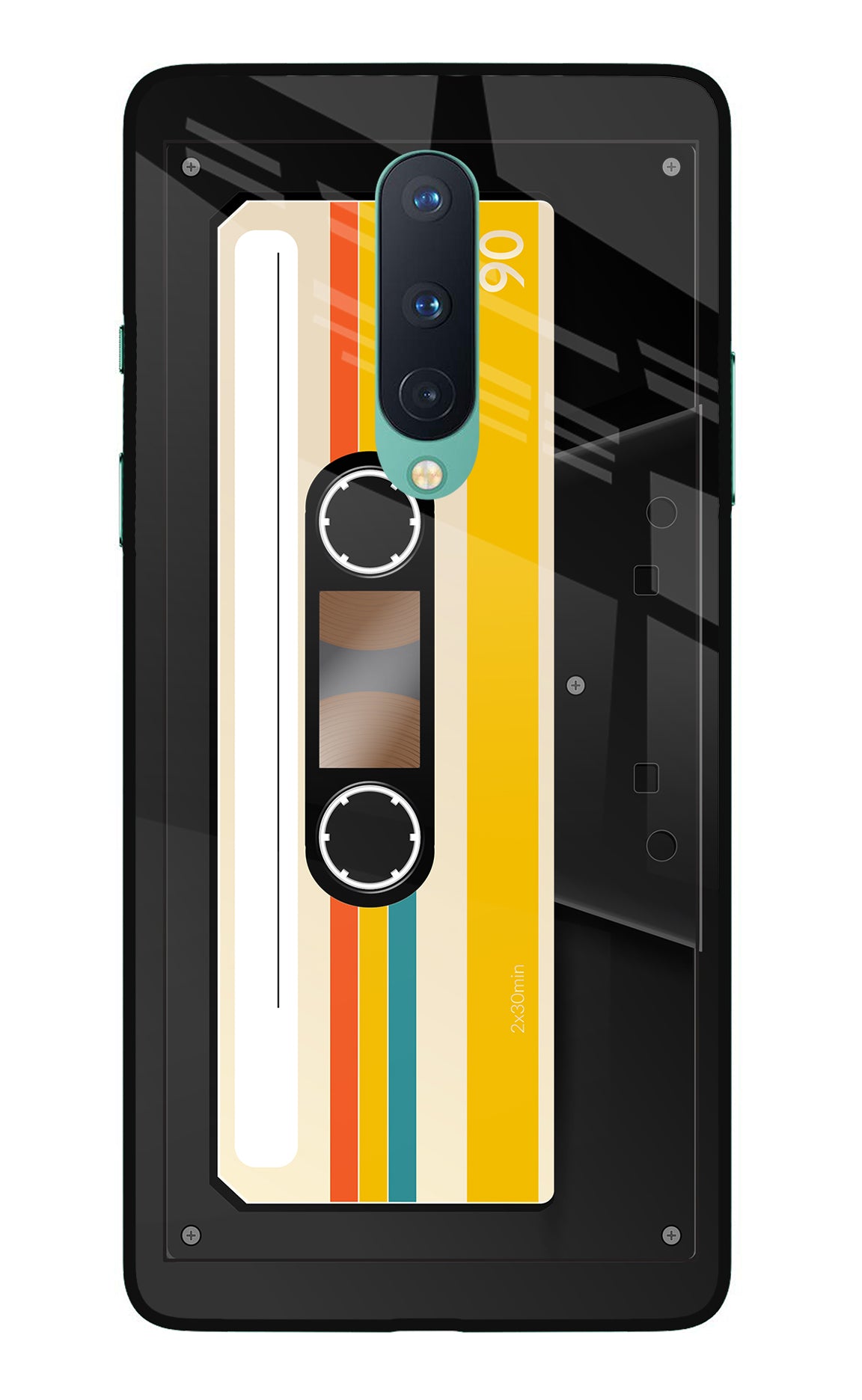 Tape Cassette Oneplus 8 Glass Case