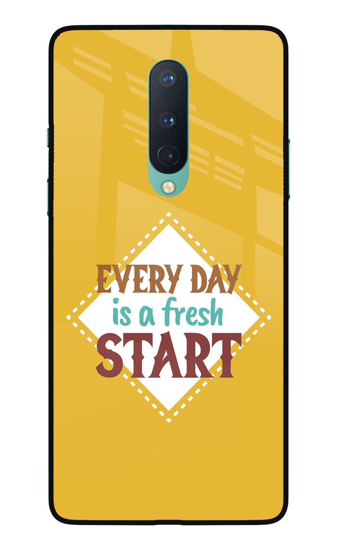 Every day is a Fresh Start Oneplus 8 Back Cover