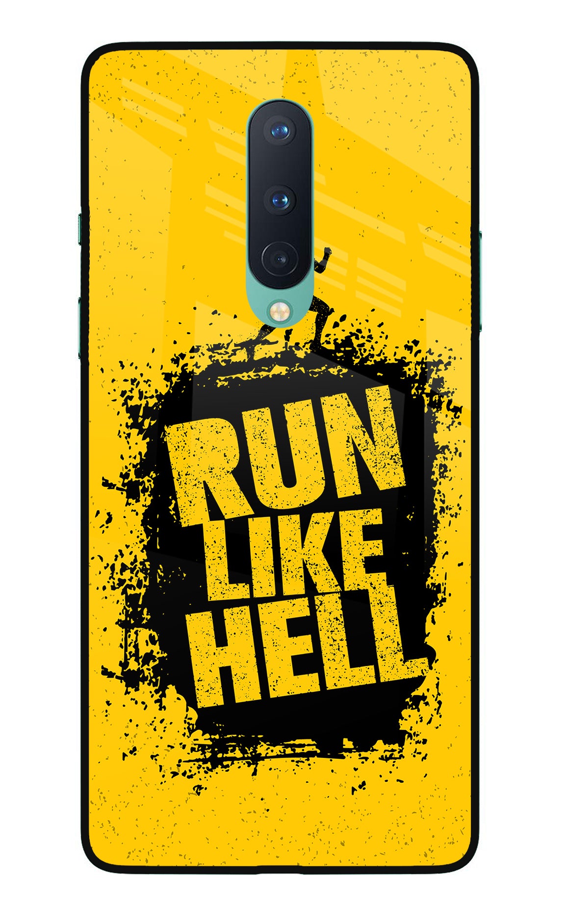 Run Like Hell Oneplus 8 Back Cover