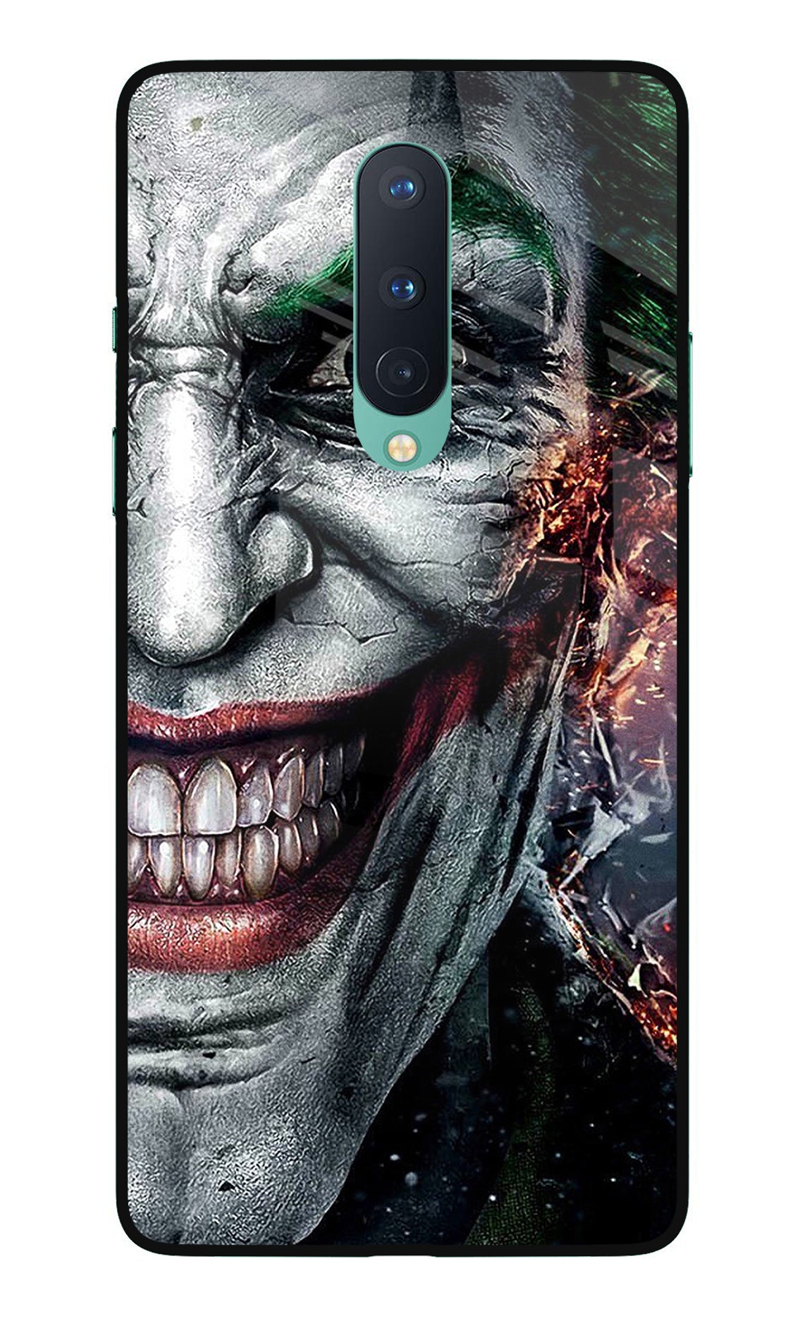 Joker Cam Oneplus 8 Glass Case