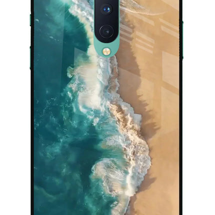 Ocean Beach Oneplus 8 Glass Case
