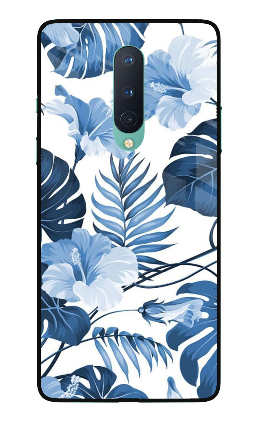 Fabric Art Oneplus 8 Back Cover, Glass case