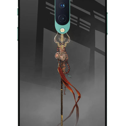 Shiv Trishul Oneplus 8 Glass Case