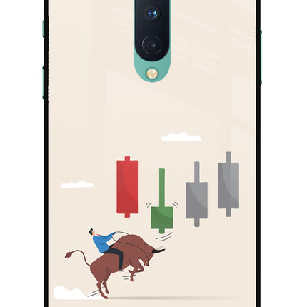 Bull Trading Momentum Oneplus 8 Glass Case