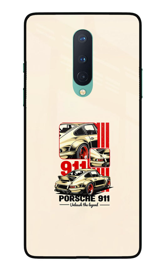 Classic Porsche 911 Oneplus 8 Glass Case