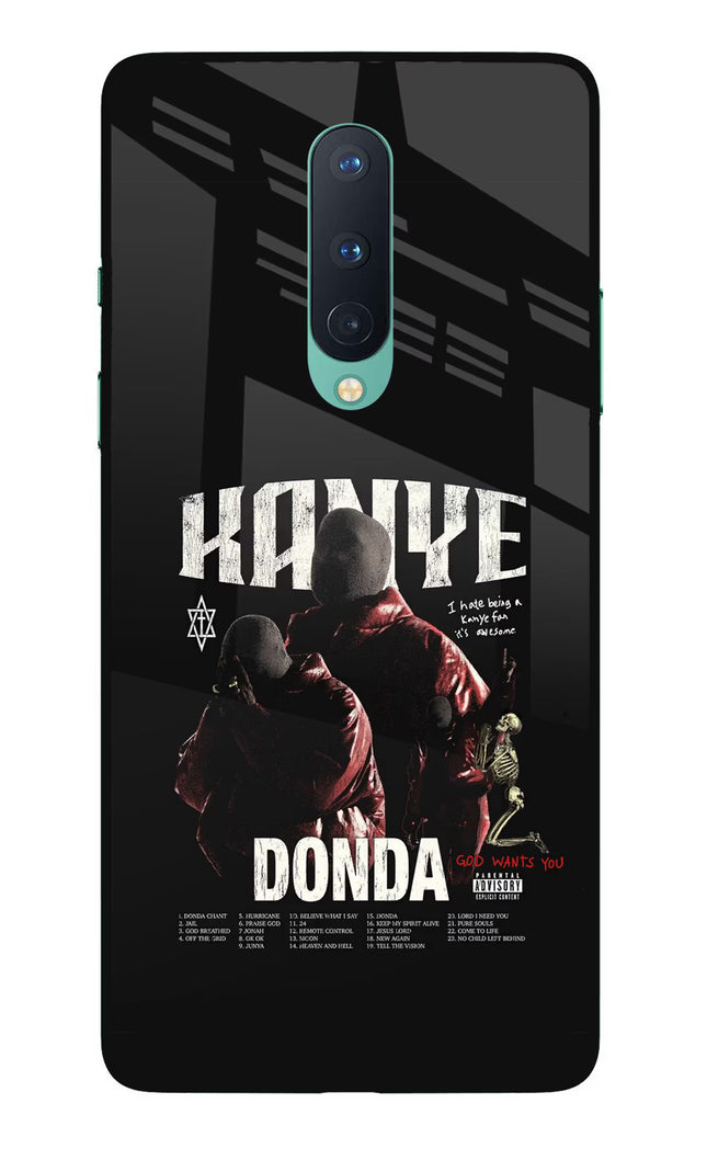 Donda Kanye West Oneplus 8 Glass Case